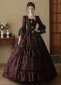 Customized Renaissance Marie Antoinette 18th Century Ball Gown Dark Fantasy Gothic Witch Halloween Costume