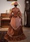 Victorian Bustle Dresses Women Baroque Masquerade Party Dress 3