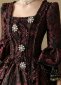 18th Century Ball Gown Dark Fantasy Gothic Witch Halloween Costume 2
