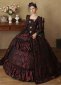18th Century Ball Gown Dark Fantasy Gothic Witch Halloween Costume 1