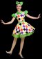 Women Poker Block Ball Gown Carnival Holiday Stage Beer Girl Dresses