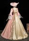 Pink Floral Southern Belle Prom Party Dress 2