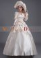 Champagne Revolutionary Ball Gown Women Reenactment Theater Costume