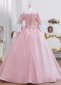 Pink 18th Century Rococo Marie Antoinette Dress Historical Gown 4