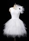 Women Tulle Tutu Dresses For Prom Party White