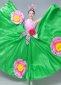 Women One Shoulder Theater Carnival Dance Flower Dresses