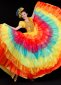 Women Colorful Ruffled Tulle Dresses 2