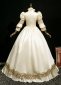 Medieval Champagne Lace Ball Gown Prom Dress 3