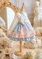 Cute Kid Lolita Winter Long Dress