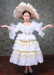 Kids Southern Belle Rococo Ball Gown Girls Masquerade Dress