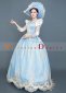 Blue Cinderell Cosplay Rococo Lolita Fairytale Fancy Dress 2