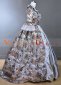 Renaissance Colonial Floral Victorian Dress 1