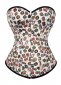 Vintag 1920s Printed Overbust Corset