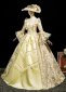 Champagne Renaissance Victorian Lolita Party Dress