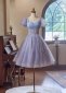 Light Purple Sequin Short Formal Party Dress 3