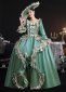 Green Rococo Marie Antoinette Dress 2