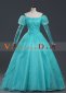 Adult Green Ariel Mermaid Cosplay Princess Dress