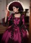 Historical Vintage Dress Rose Red Marie Antoinette Dresses 1