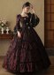 18th Century Ball Gown Dark Fantasy Gothic Witch Halloween Costume