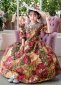 Children Brocade Floral Masquerade Dresses 5