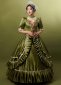 Green Masquerade Party Dresses Stage Theater Ball Gown 4