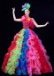 Women Carnival Costume Colorful Dance Tulle Tutu Dresses