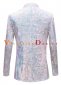 White Sequins Wedding Groom Blazer Jacket for Men 2