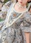 Children Girls Rococo Style Jacquard Historical Costume 1