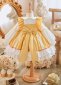 Girls Yellow Lolita Dress Anime Cartoon Princess Outfits 2