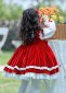 Girls Clothing Chinese Style Lolita Princess Velvet Dress For Children 4