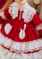 Christmas Lolita Cosplay Princess Dresses for Little Girls 4