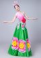 Women One Shoulder Theater Carnival Dance Flower Dresses