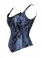 Historical Renaissance Jacquard Brocade Corset Vest 1