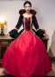 Women Halloween Horror Cosplay Witch Knight Dress