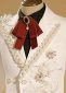 White Fashion Tuxedo Set for Weddings 5
