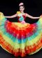Women Super Large Skirt Rainbow Ball Gown