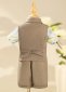 Kids Ring Bearer 3Pcs Formal Blazer Suits Outfit 2