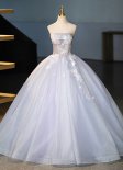 Shiny Off the Shoulder Corset Long Graduation Dress