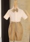 Boys 4Pcs Khaki Suits 4