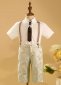 Boys Brocade Jacquard Beading 4 Piece Formal Blazer 7