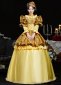 Women Yellow Venice Carnival Costumes