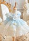 Children Blue Lolita Formal Dress