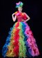 Women Colorful Modern Dance Tutu Dresses