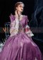 Purple Rococo Southern Belle Queen Medieval Victorian Dress Theatre Reenactment Costume 3