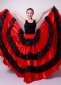 Flamenco Skirts Samba Satin Full Circle Skirt 720 Degree
