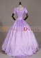 Purple Short Sleeve Southern Belle Victorian Gown 2