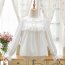 Summer White Full Sleeve Peter pan Collar Chiffon Lace Sweet Lolita Blouse Women Loose Top Shirt