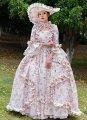 Custom-made Marie Antoinette Dresses Masquerade Party Floral Dress