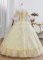 Yellow Lace Lolita Dress Masquerade Prom Ball Gown 4