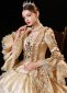Renaissance Champagne Masquerade Party Dress 2
